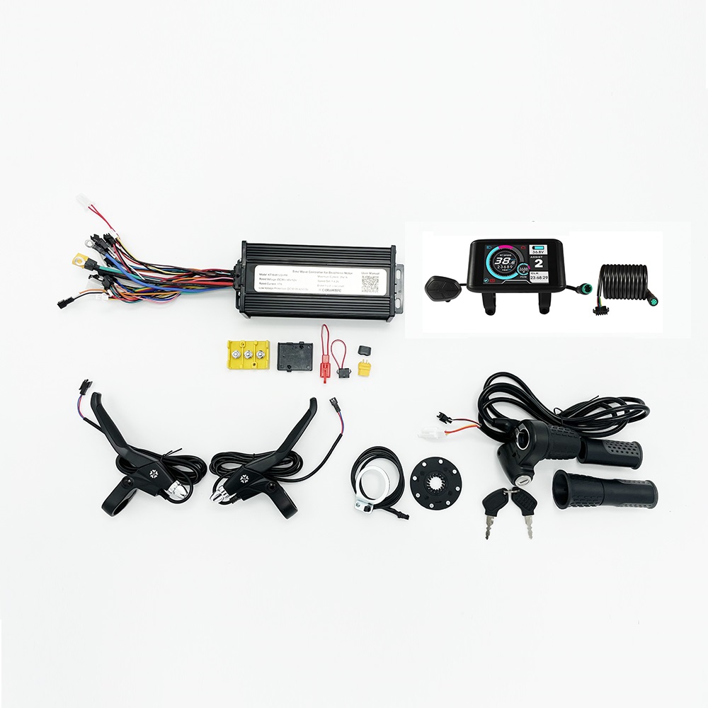 60V-72V 1500W-3000W 35A eBike Complete Control System